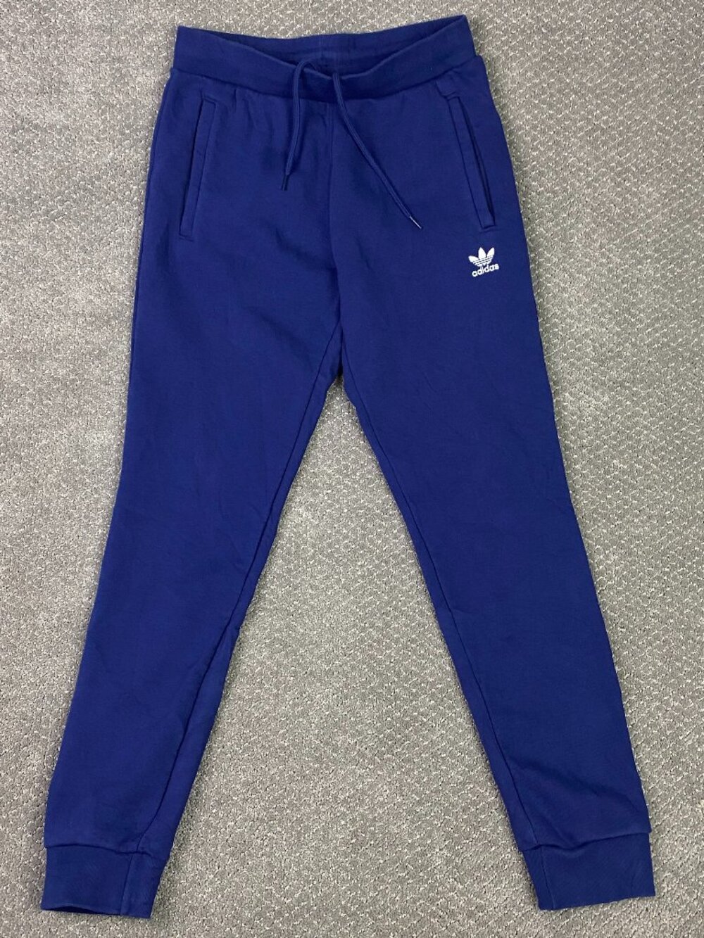 Adidas Originals Trefoil Essentials Sweatpants Joggers Mens Medium Blue Firebird